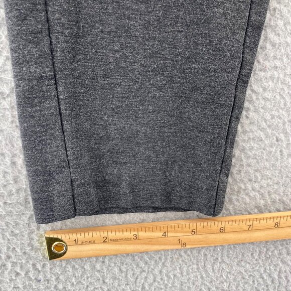 J Jill Pants Womens Medium Petite Gray Ponte Slim Leg Pull On Leggings Stretch - Picture 11 of 12